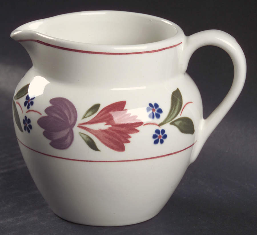 Old Colonial (Newer Backstamp) Creamer by Adams China-1