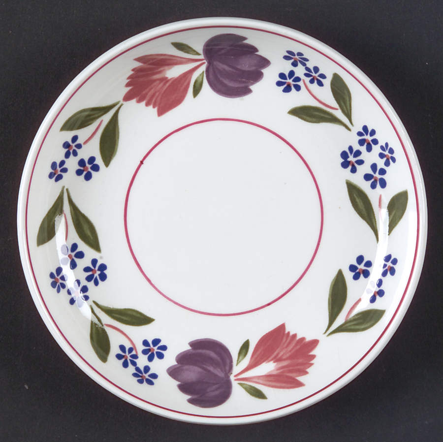 Old Colonial (Newer Backstamp) Coaster by Adams China-1