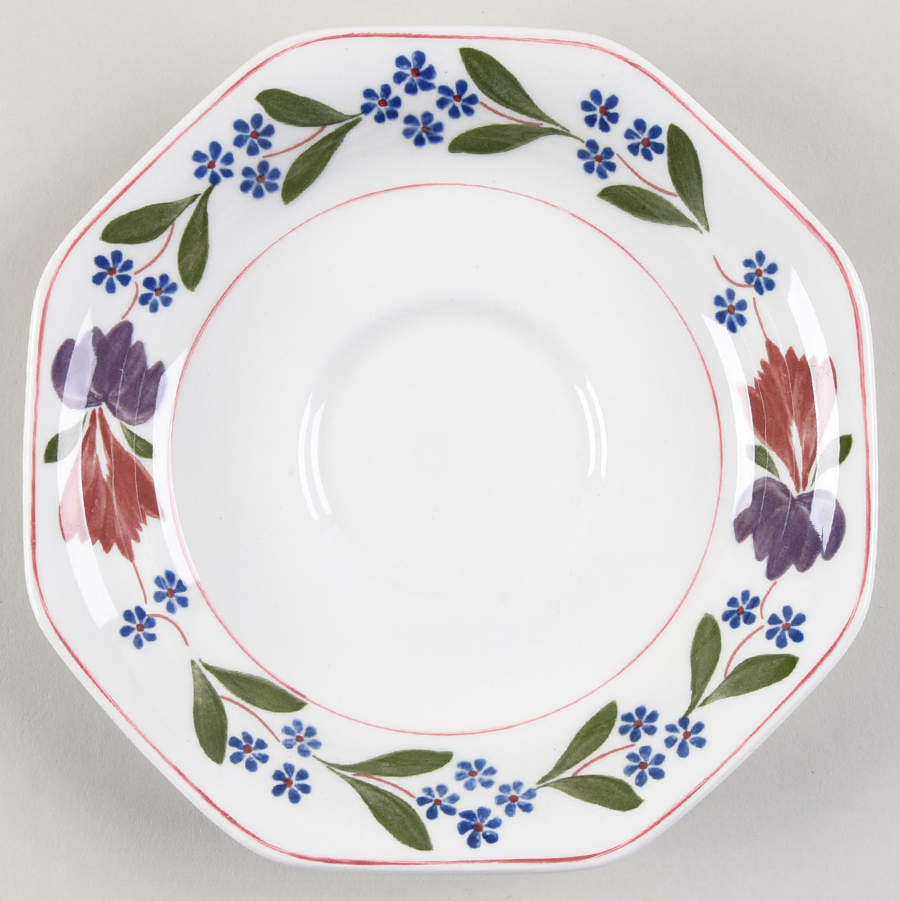 Old Colonial (Newer Backstamp) Saucer for Cream Soup Bowl by Adams China-1