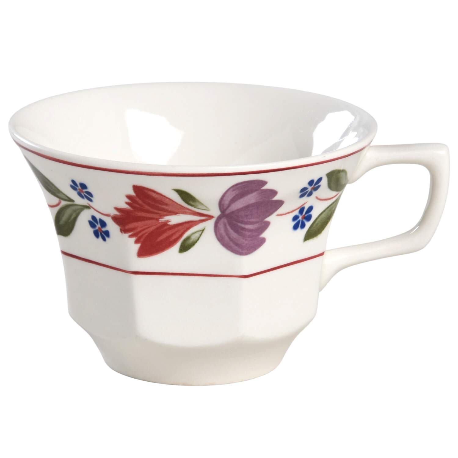 Old Colonial (Newer Backstamp) Flat Cup by Adams China-1