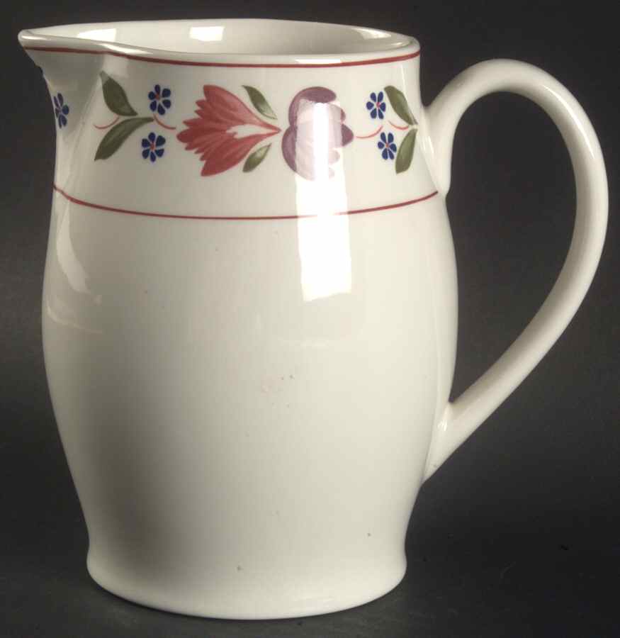 Old Colonial (Newer Backstamp) 32 Oz Pitcher by Adams China-1