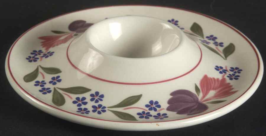 Old Colonial (Newer Backstamp) Egg Holder by Adams China-1