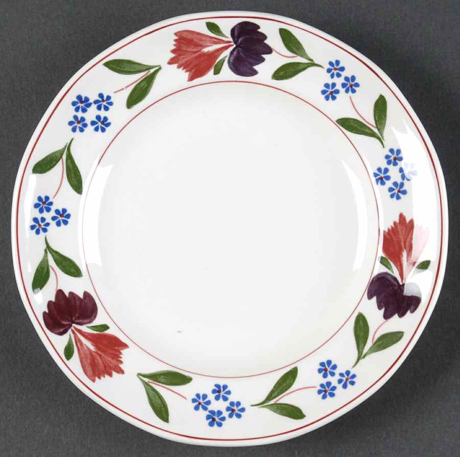 Old Colonial (Newer Backstamp) Bread & Butter Plate by Adams China-1