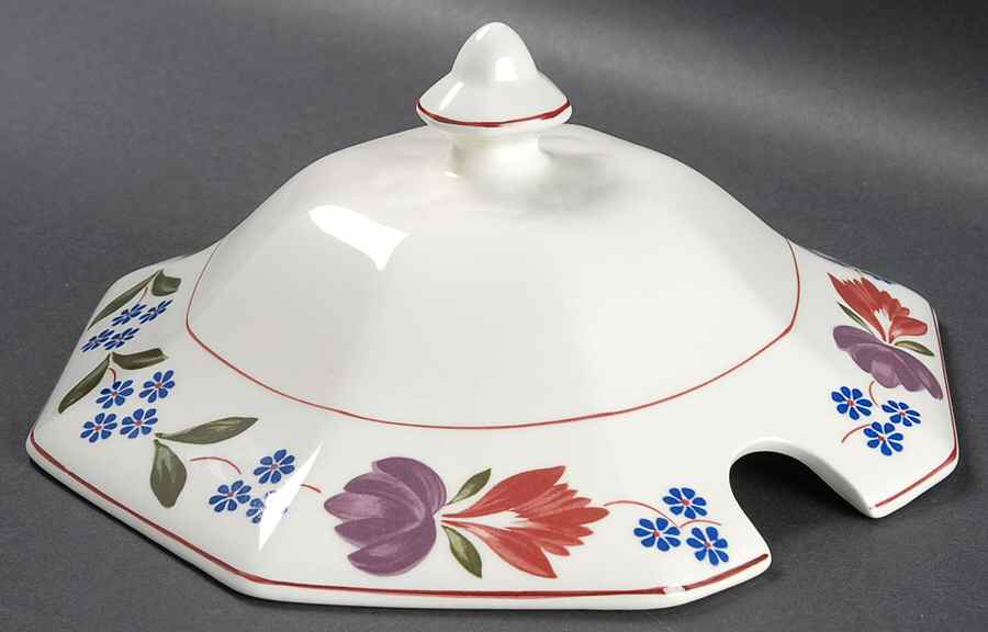 Old Colonial (Newer Backstamp) Lid for Tureen by Adams China-1