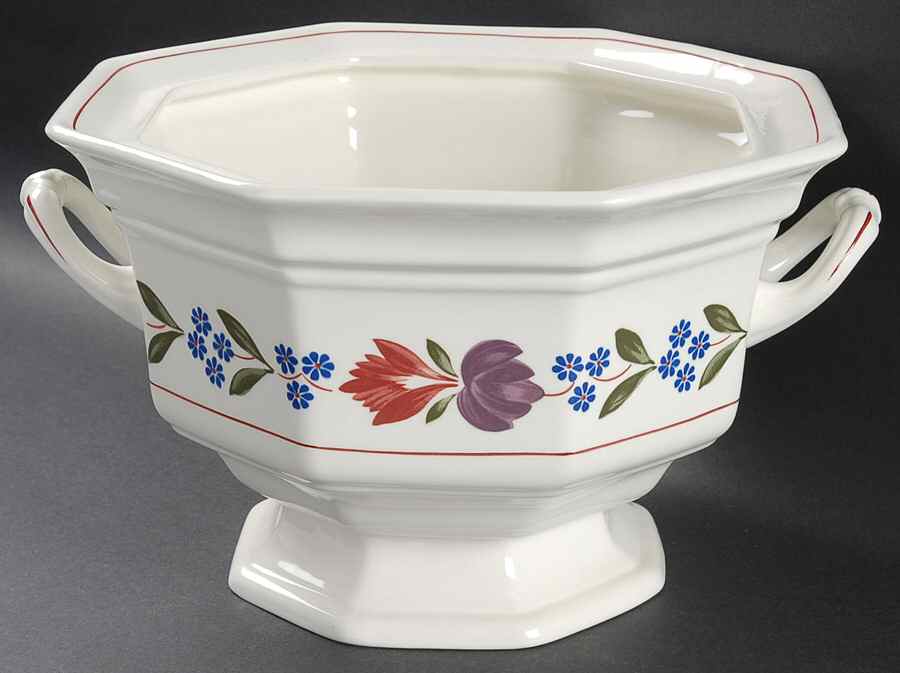 Old Colonial (Newer Backstamp) Tureen No Lid by Adams China-1