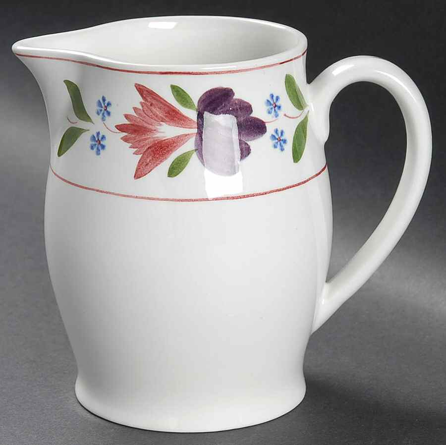 Old Colonial (Newer Backstamp) 20 Oz Pitcher by Adams China-1