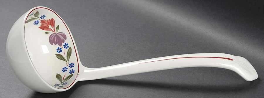 Old Colonial (Newer Backstamp) Tureen Ladle by Adams China-1