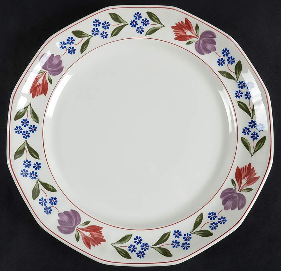 Old Colonial (Newer Backstamp) 12" Chop Plate (Round Platter) by Adams China-1