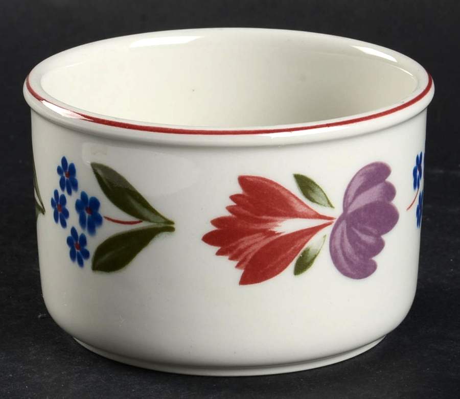 Old Colonial (Newer Backstamp) Ramekin by Adams China-1