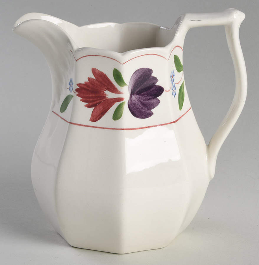Old Colonial (Older Backstamp) 24 Oz Pitcher by Adams China-1