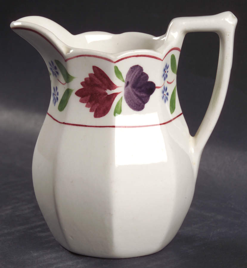 Old Colonial (Older Backstamp) Creamer by Adams China-1