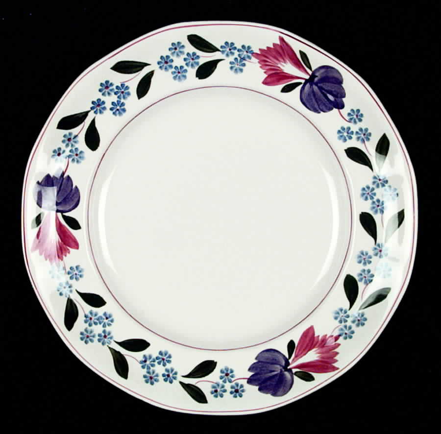 Old Colonial (Older Backstamp) Luncheon Plate by Adams China-1