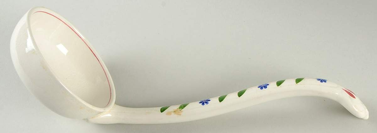 Old Colonial (Older Backstamp) Tureen Ladle by Adams China-1
