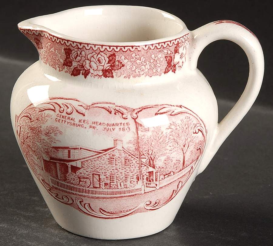 Old English Rural Scenes Mini Creamer by Adams China-1
