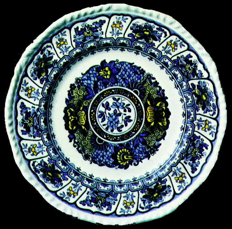 Orchid Dinner Plate by Adams China-1