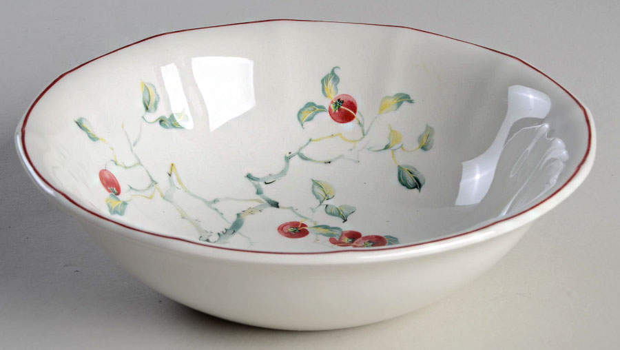 Persimmon Coupe Cereal Bowl by Adams China-1