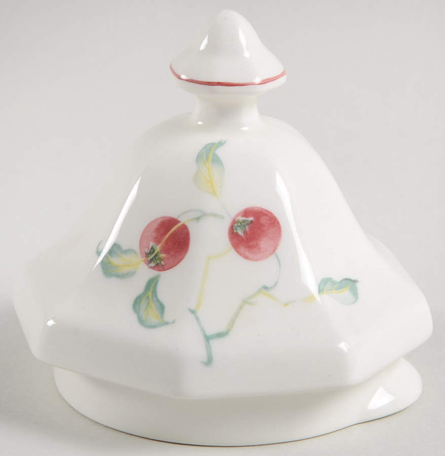Persimmon Lid for Teapot by Adams China-1