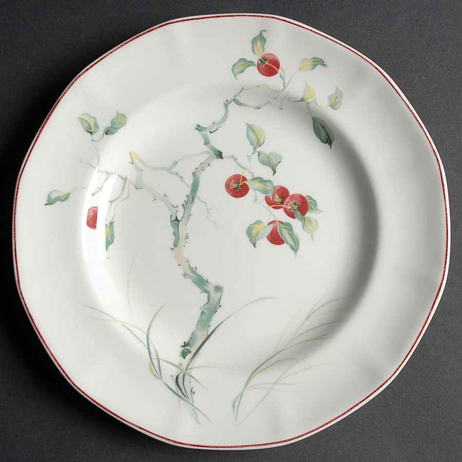 Persimmon Salad Plate by Adams China-1
