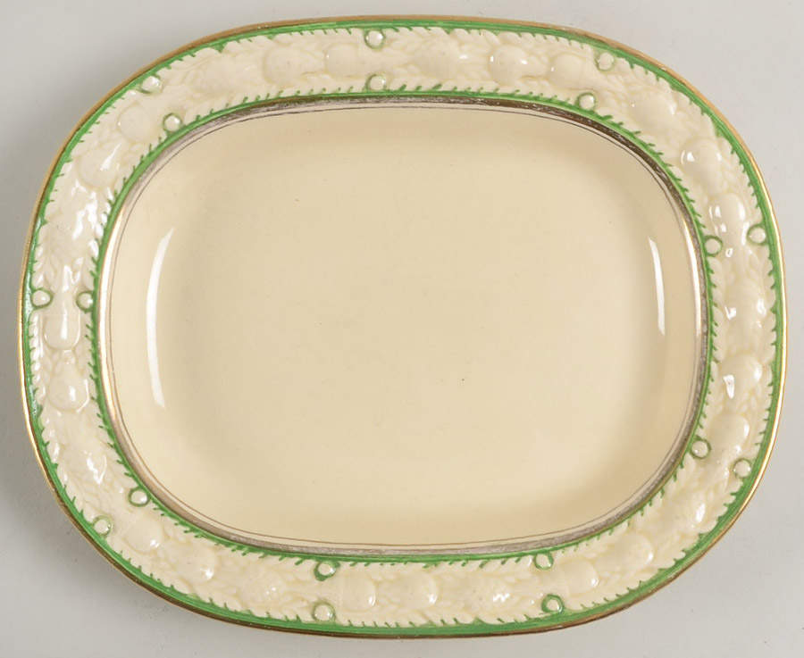 The Perugia 9" Oval Serving Platter by Adams China-1