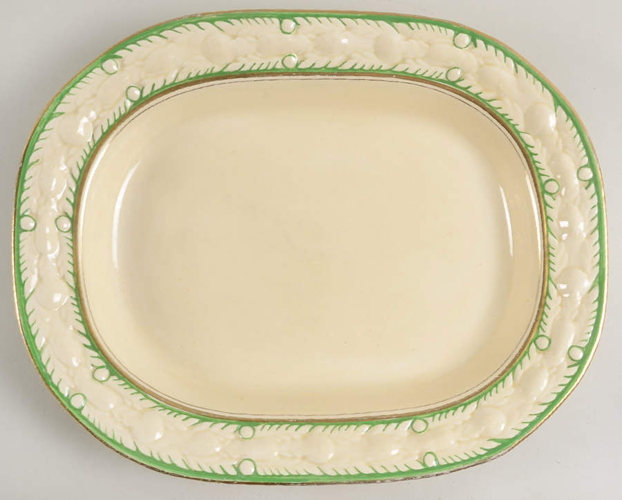 The Perugia 13" Oval Serving Platter by Adams China-1