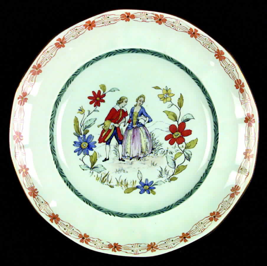 The Piper Dinner Plate by Adams China-1