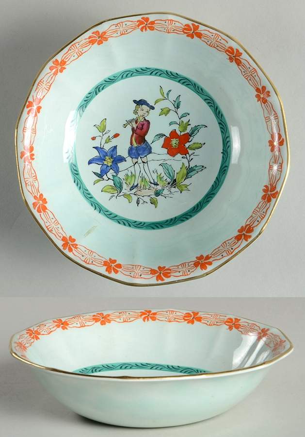The Piper Coupe Cereal Bowl by Adams China-1