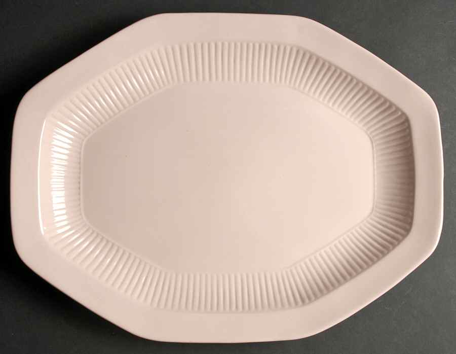 Princess Pink 16" Oval Serving Platter by Adams China-1