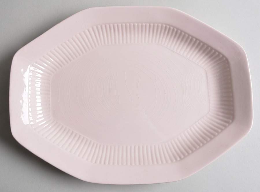 Princess Pink 13" Oval Serving Platter by Adams China-1