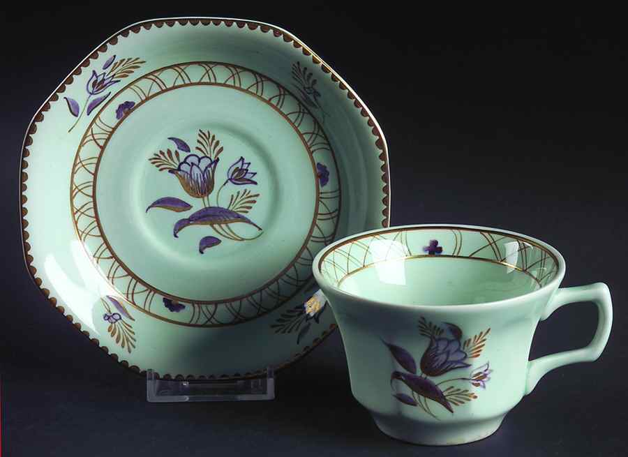 Regent Flat Cup & Saucer Set by Adams China-1