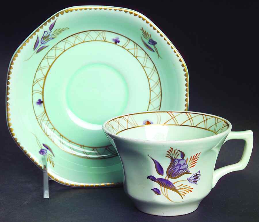Regent Flat Cup & Saucer Set by Adams China-1