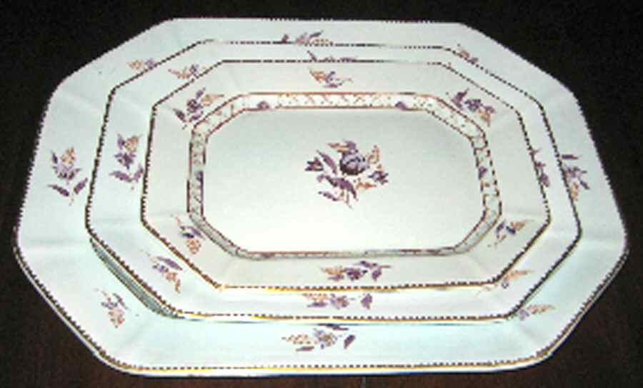 Regent 17" Oval Serving Platter by Adams China-1