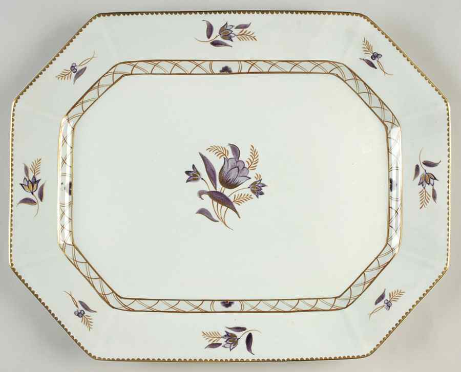 Regent 16" Oval Serving Platter by Adams China-1