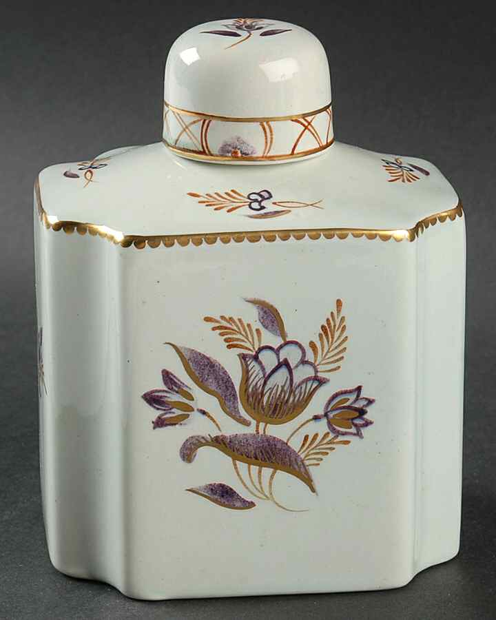 Regent Tea Caddy & Lid by Adams China-1