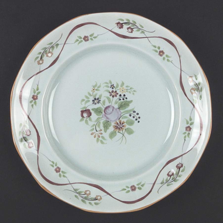 Ribbon Dinner Plate by Adams China-1