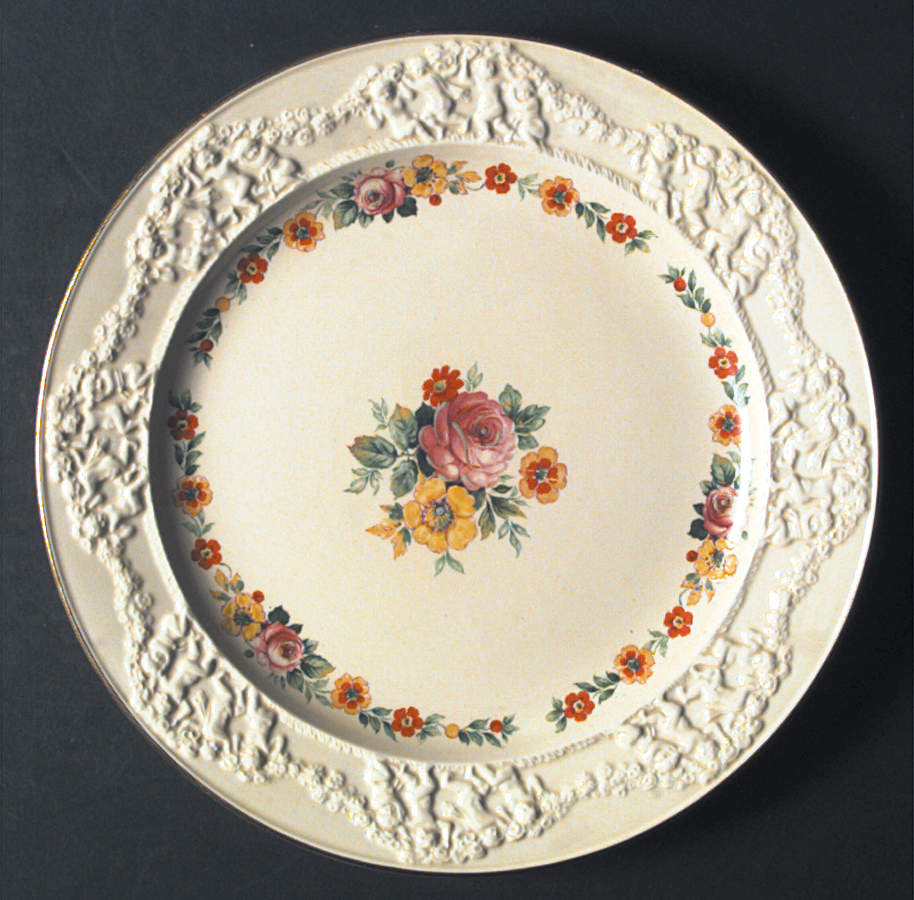Rose of Italy Dinner Plate by Adams China-1