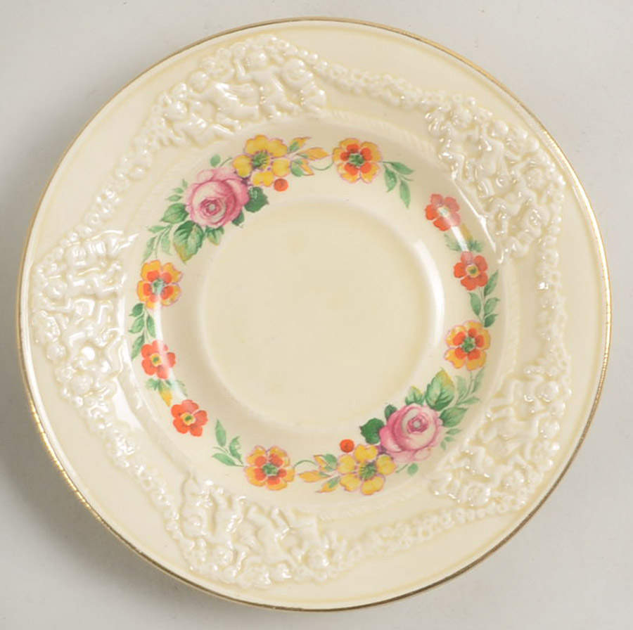 Rose of Italy Saucer by Adams China-1