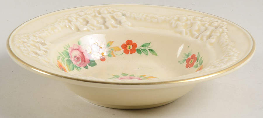Rose of Italy Rim Fruit/Dessert (Sauce) Bowl by Adams China-1