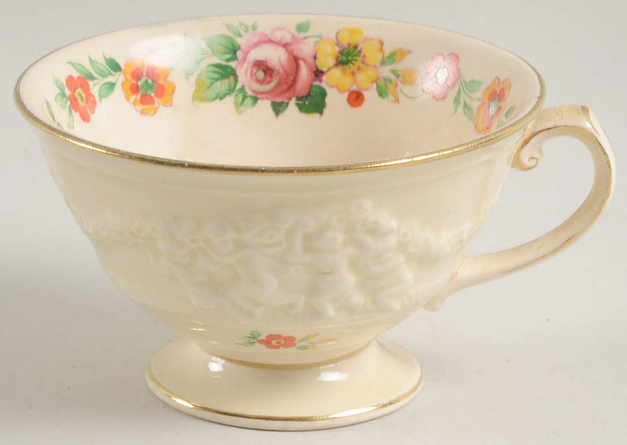 Rose of Italy Footed Cup by Adams China-1