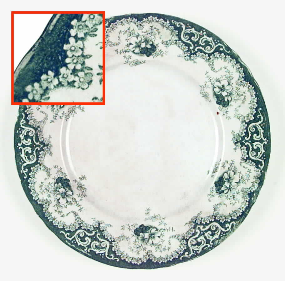 Rosetta Green Salad Plate by Adams China-1