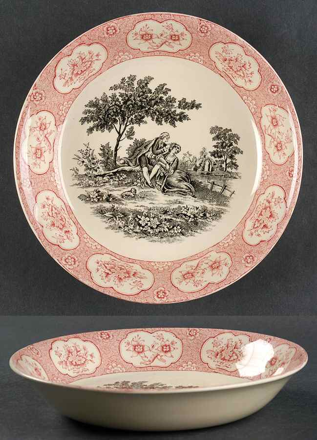 Rose Terrace Coupe Soup Bowl by Adams China-1