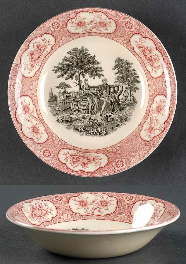 Rose Terrace Fruit/Dessert (Sauce) Bowl by Adams China-1