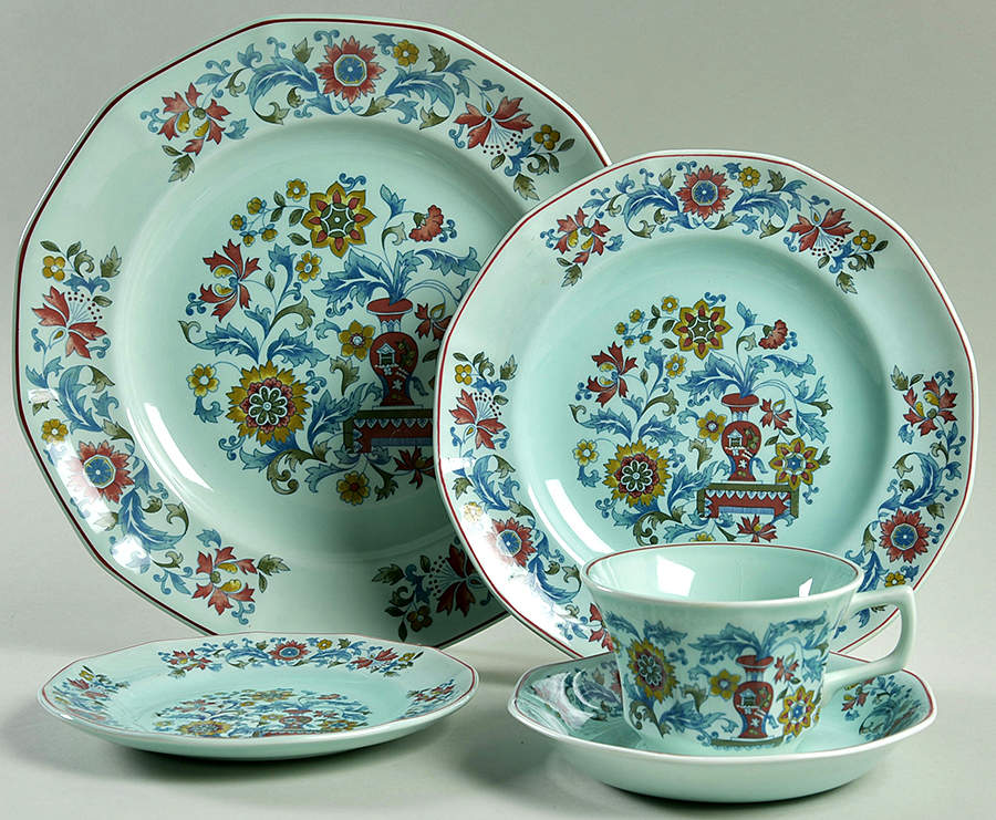 Saraband 40 Piece Estate Set by Adams China-1