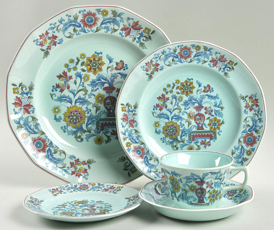 Saraband 5 Piece Place Setting by Adams China-1