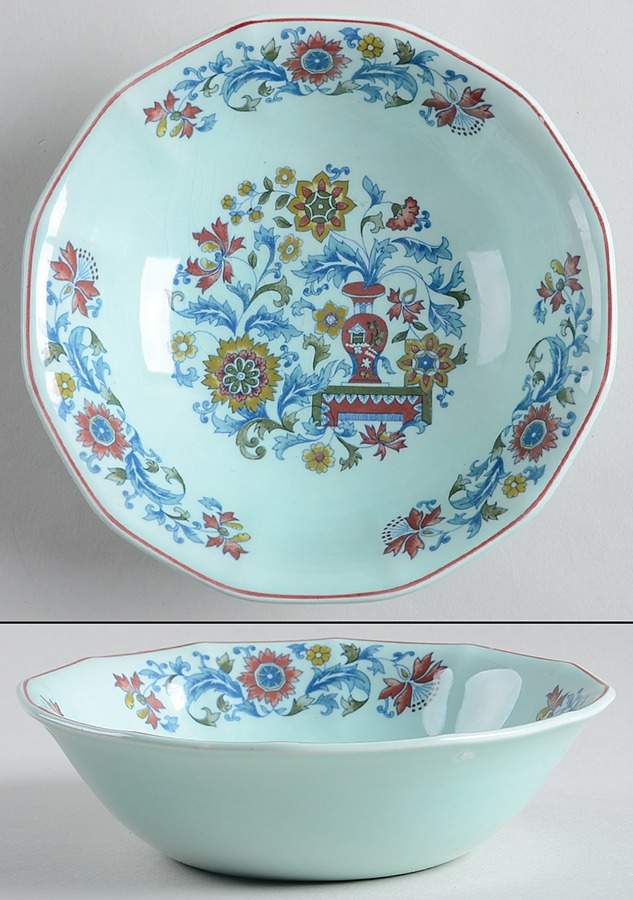 Saraband Coupe Cereal Bowl by Adams China-1