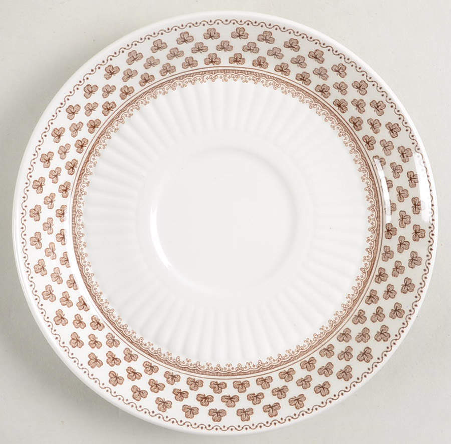 Sharon (Adams Backstamp) Saucer for Flat Cup by Adams China-1