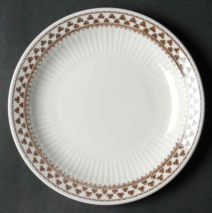 Sharon (Adams Backstamp) Dessert/Pie Plate by Adams China-1