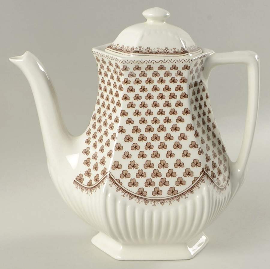 Sharon (Adams Backstamp) Coffee Pot & Lid by Adams China-1