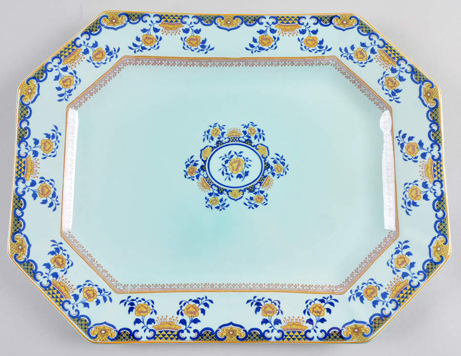 Shalimar 14" Oval Serving Platter by Adams China-1