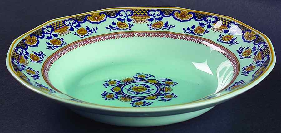 Shalimar Rim Soup Bowl by Adams China-1