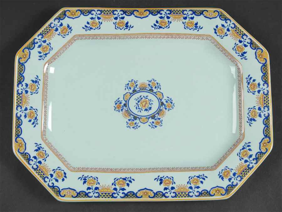 Shalimar 12" Oval Serving Platter by Adams China-1
